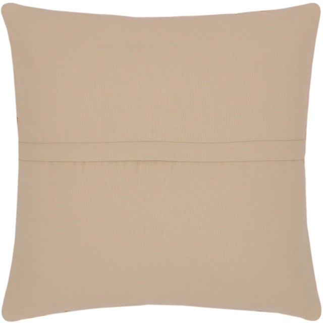 Shabby Chic Turkish Geoffrey Hand Woven Kilim Throw Pillow For Sale - Image 4 of 5