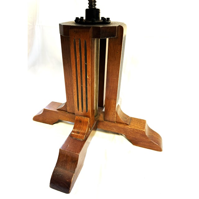 Early 20th Century Prairie School W. D. Allison. Physicians Examination Chair For Sale - Image 9 of 11