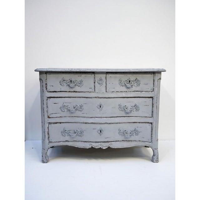 Antique Patinated Chest of Drawers, 1700s For Sale - Image 11 of 17