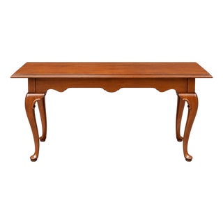 Ethan Allen Queen Ann Console Table For Sale