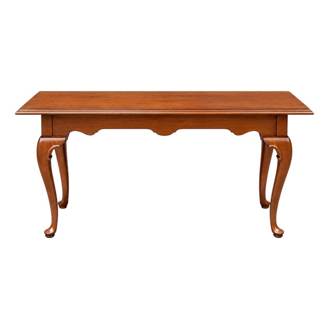 Ethan Allen Queen Ann Console Table For Sale