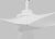 Visual Comfort Sean Lavin by Visual Comfort Fan Collins Coastal 60" Ceiling Fan in Matte White For Sale - Image 4 of 4