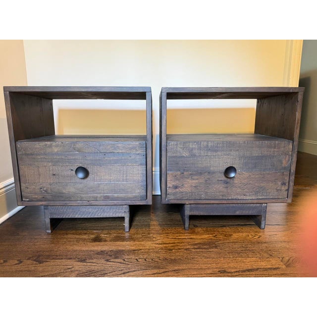 West Elm Emmerson Bedroom Set, Reclaimed Wood, (Full Size Bed) For Sale - Image 12 of 16