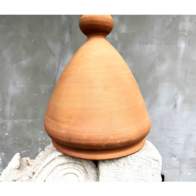 Large Rustic Terracotta Amphora Planter, 1990s For Sale - Image 3 of 11