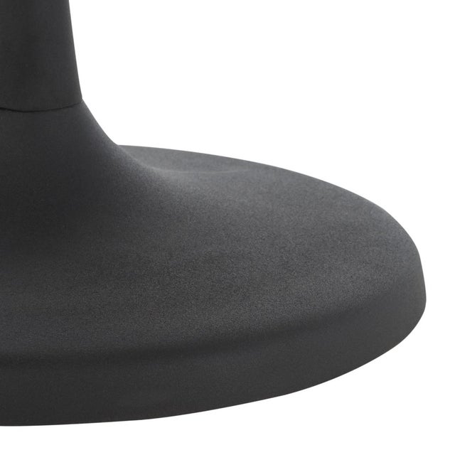 Early 21st Century Ciri Round Accent Table in Black For Sale - Image 5 of 6