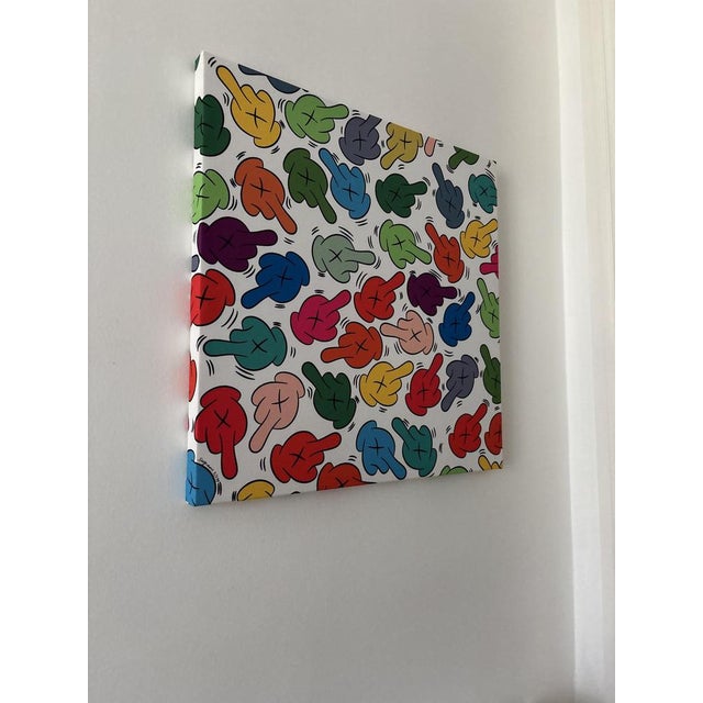Sagrasse, Kaos, Acrylic on Canvas For Sale - Image 7 of 8