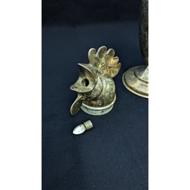 Vintage Restoration Hardware Rooster Martini Shaker 1990s For Sale In Los Angeles - Image 6 of 8