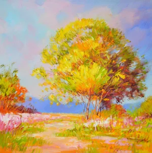 Spring.Modern Original Painting.