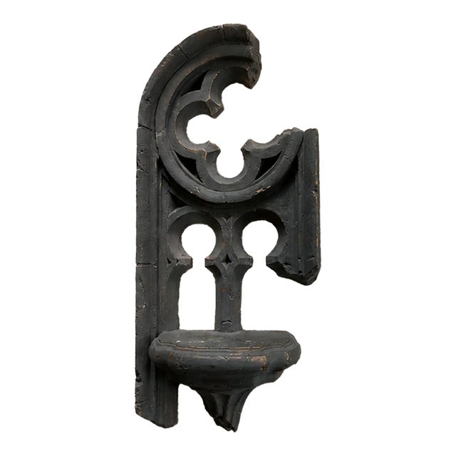 Gothic Revival Architectural Corbel Shelf For Sale
