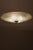 Vintage Ceiling Lamp in Glass and Steel, 1940s For Sale - Image 6 of 10