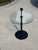 Transparent Vintage Flyline Italy Postmodern Glass Side Table For Sale - Image 8 of 12