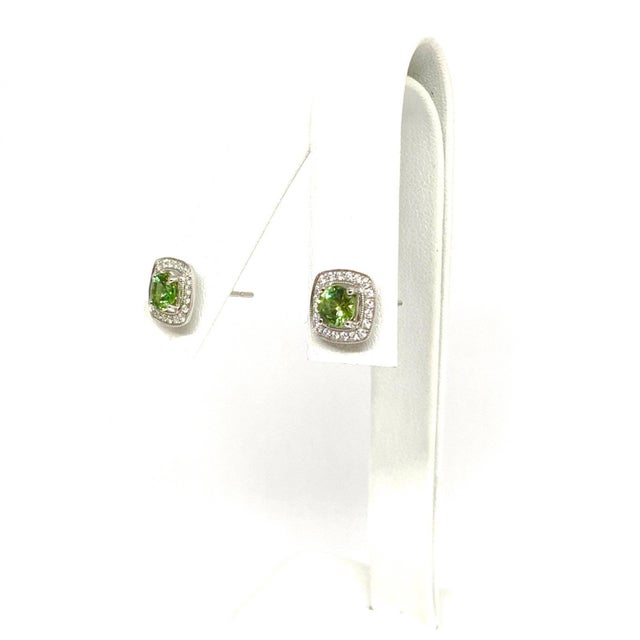 Natural Finely Faceted Quality Sapphire Diamond Earrings 18k Gold 1.50 TCW Certified $2,950 921513 This is a Unique Custom...