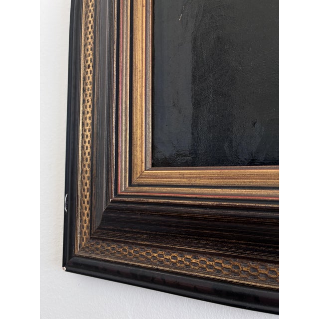 Black Portrait of a German Opera Tenor, 1840s, Oil Painting on Canvas, Framed For Sale - Image 8 of 16