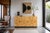 An exceptional vintage burl wood credenza designed by American designer Arthur Umanoff for Dillingham, circa 1970s. Widely...