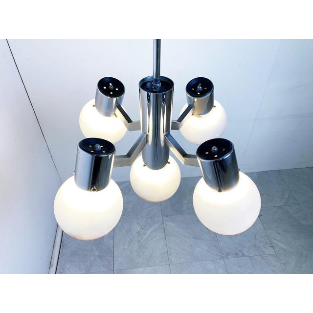 Vintage Chandelier from Mazzega, 1960s For Sale - Image 6 of 13