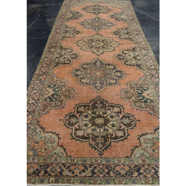 Turkish Vintage Rug 4'9" x 13'2" #21402 Explore a curated collection of hallway runners, wool rugs, and handmade...