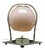 Glass and Metal Table Lamp, Germany, 1930s For Sale