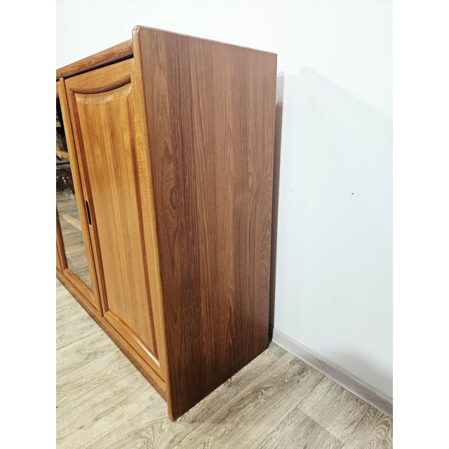 Brown Modernist Teak Sideboard from Dyrlund, 1970s For Sale - Image 8 of 18