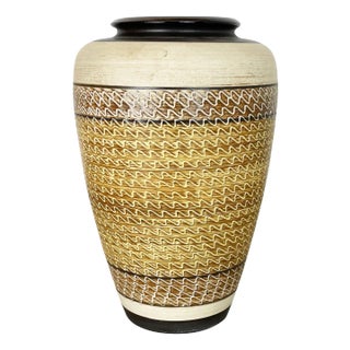 Large Abstract Ceramic Pottery Vase from Dümmler and Breiden, Germany, 1950s For Sale