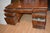 Late 20th Century Burl Walnut Leather Top Exucitive Desk For Sale - Image 13 of 17