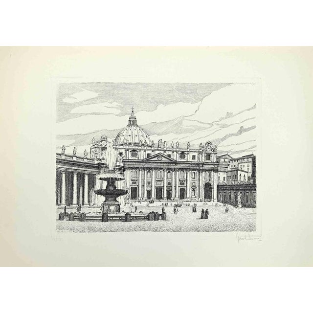 Giuseppe Malandrino, 1970s, Etching For Sale - Image 3 of 4