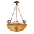 French Alabaster and Gilt Bronze Plafonnier, Early 1900s For Sale - Image 6 of 6