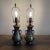 Vintage Chinese Etched Brass Urn Vase Boudoir Lamps - A Pair For Sale - Image 10 of 10