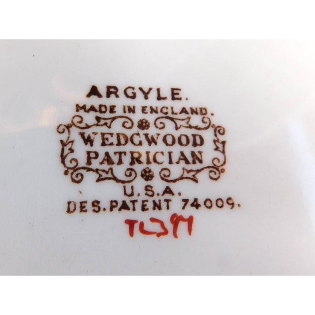 1940s Lot of Nine Pieces of Wedgwood Argyle Dinnerware For Sale - Image 15 of 15