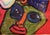 Blue Robert Peter Keil, Faces, Oil Painting on Canvas For Sale - Image 8 of 13