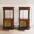 This elegant pair of antique bedside tables dates from around 1890 and impresses with its stylish design and the...