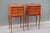 1960s Pair of French Louis XV Style Rosewood Side Tables Nightstands For Sale - Image 10 of 17