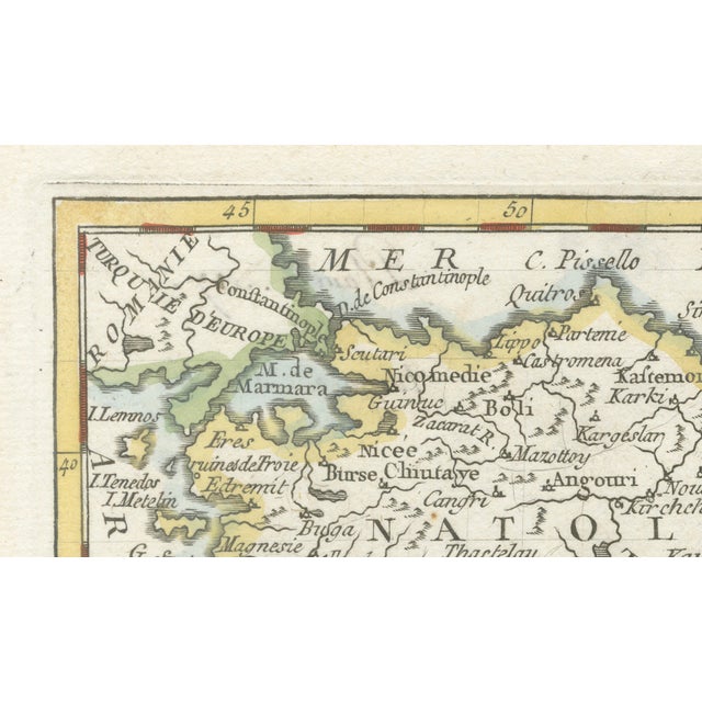 Late 18th Century Ottoman Empire Asia Map by La Porte, Paris, 1779 For Sale - Image 5 of 11