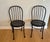 Vintage Woodward Wrought Iron Cafe Chairs - Set of 2 For Sale - Image 14 of 18