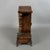 Vintage Table Clock Support Pendulum Temple Wood Columns Drawer For Sale - Image 5 of 11