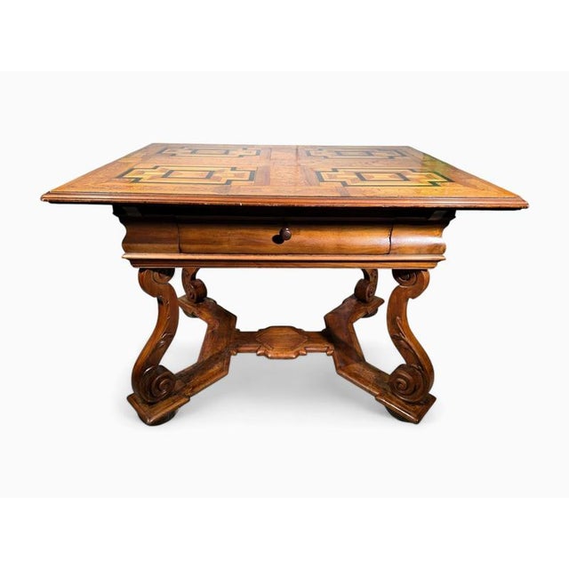 Antique German Baroque Table, 1730 For Sale - Image 15 of 18