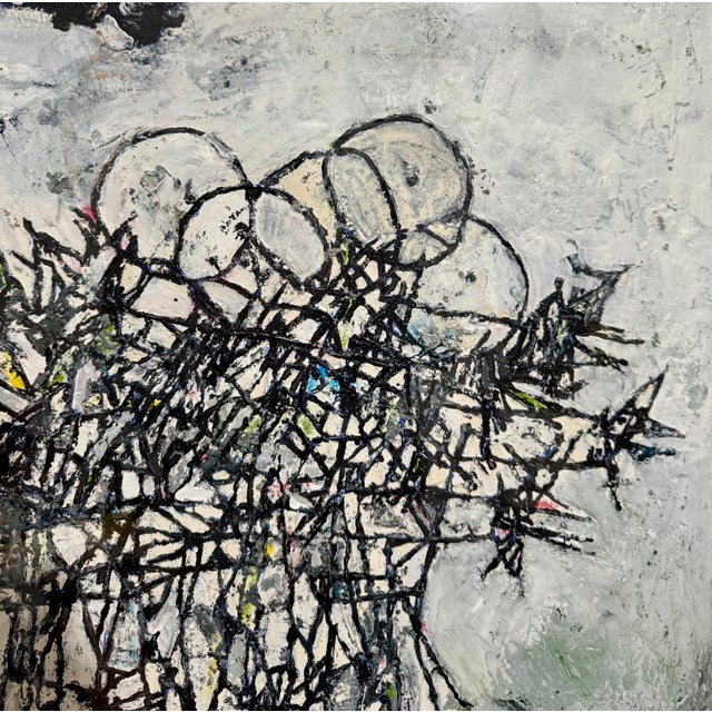 Contemporary Zachary Armstrong, Oil Painting Abstract Contemporary Art Zachary Armstrong Portraits After Noah, 2016 For Sale - Image 3 of 18