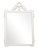 Contemporary Fleur Home Garden District Lafitte Rectangle Mirror in White Dove, 41x63 For Sale - Image 3 of 3