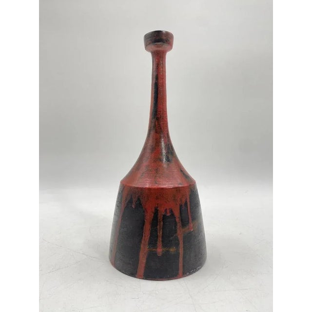 Fat Lava Studio Ceramik Vase by Gerhard Liebenthron, Germany, 1966 For Sale - Image 11 of 11