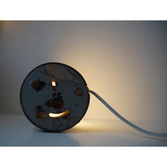 Metal Minimalist Table Lamp Model Contact by Peter Avondoglio for Fog & Morup, 1970s For Sale - Image 7 of 8