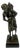 Paul Ludwig Kowalczewski, Arab Water Carrier Figure, Bronze and Marble For Sale