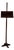 Adjustable Freestanding Lectern in Fruitwood, 1900s For Sale