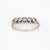Edwardian Style 5 Stone Diamond Ring Platinum Size 6.75 Anniversary Band Estate For Sale In Los Angeles - Image 6 of 6