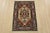 Tribal Heriz Rug 2’1” X 3′ Ivory Wool Traditional Hand-Knotted Oriental Carpet For Sale - Image 3 of 7