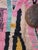 Bold Abstract Berber Wool Rug - 9.9 X 6.8 Ft For Sale In Cleveland - Image 6 of 8