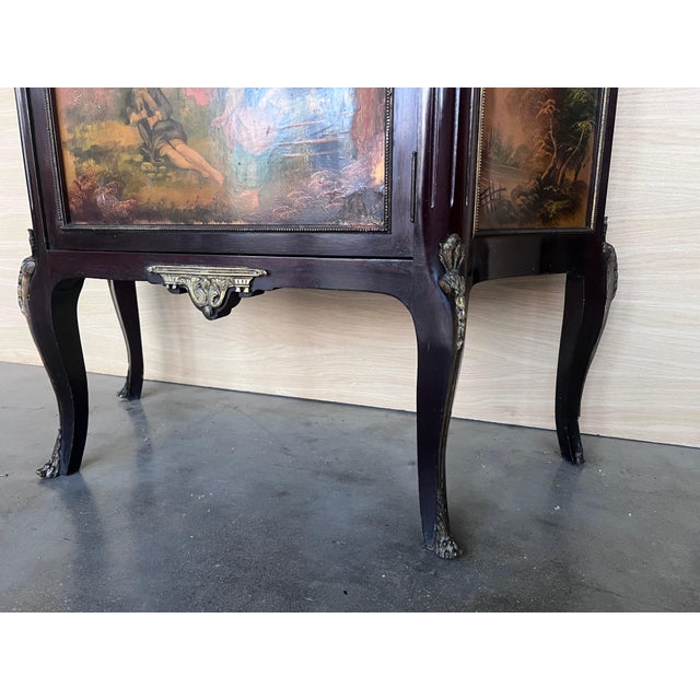 Late 19th Century Napoleon III Style Vitrine For Sale - Image 10 of 18