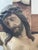 Beige Antique Polychrome Wooden Crucifix, 1890s For Sale - Image 8 of 18