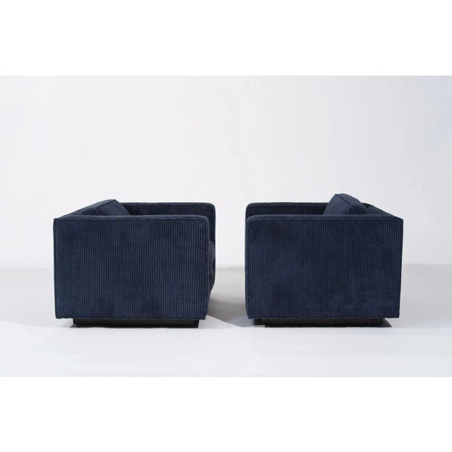 Mid-Century Modern Low Profile Lounges by Milo Baughman, Circa 1970s For Sale - Image 3 of 12