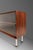 Bespoke 6ft Danish Mid-Century Modern Sofa Table / Display / Bookcase in Rosewood W/ Glass Sliding Doors, Denmark, C. 1960s For Sale - Image 13 of 18