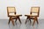 Cassina Capitol Complex Chairs by Pierre Jeanneret for Cassina, 2010s, Set of 2 For Sale - Image 4 of 9