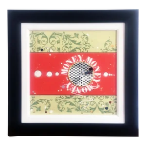 Philippe Bertho, "Money (Red)" Serigraph on Canvas 2007
